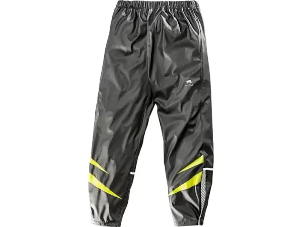 Regenhose ULTRA, schwarz-lime, Gr. XXL
