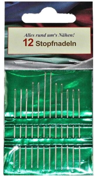 SB-Nadelgesteck mit 12 Stopfnadeln