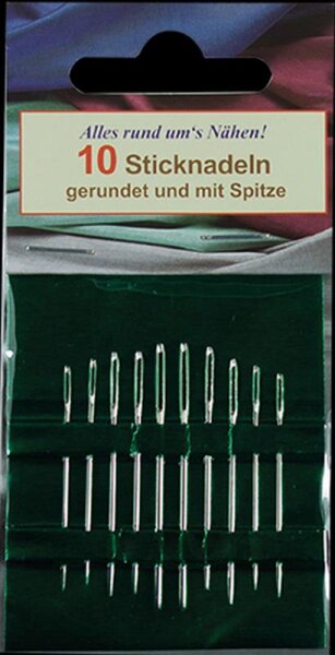 SB-Nadelgesteck mit 10 Sticknadeln