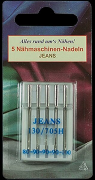 Nähmaschinen-Nadeln „JEANS“ 5er