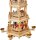 Pyramide für 6 Pyramidenkerzen "Waldweihnacht", natur, 3 Etagen 23x19,5x56 cm