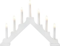 Schwedenleuchter 7flammig elektrisch beleuchtet, mit...