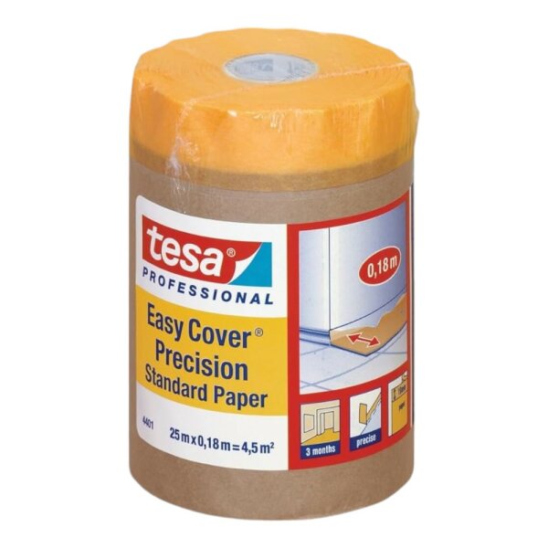 tesa Professional 4401 Easy Cover Präzision Standard Papier 25mx180mm