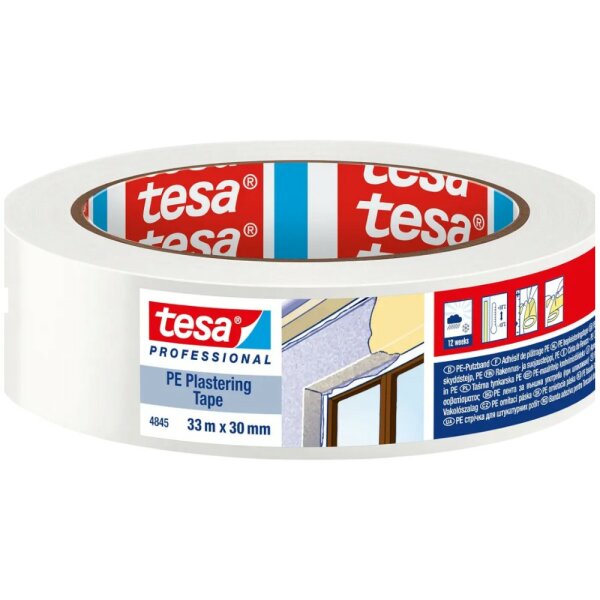 tesa Professional 4845 Putzband PE 33mx30mm weiss