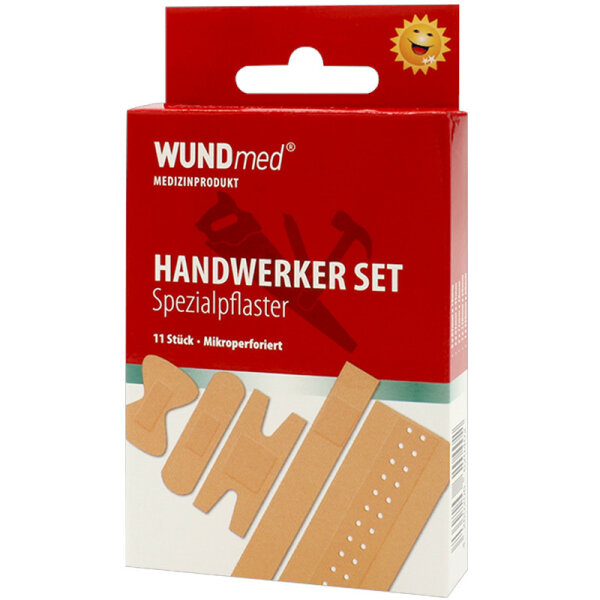 Spezialpflaster "Handwerker-Set" 11tlg. 5 Größen