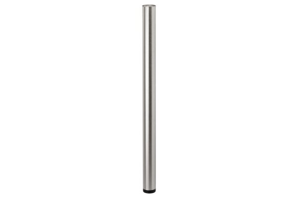 Tischbein PASO Ø60x1.150 mm edelstahl optik