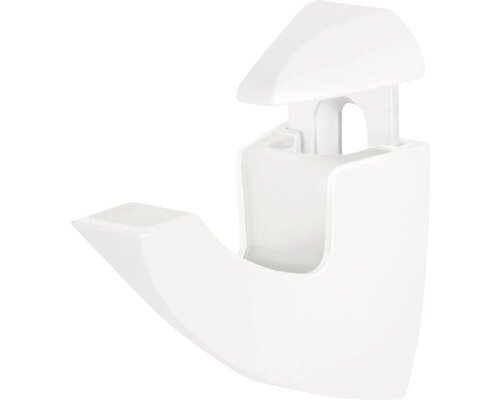 Metallclip SCOOP 2er Set 5-25 mm weiß