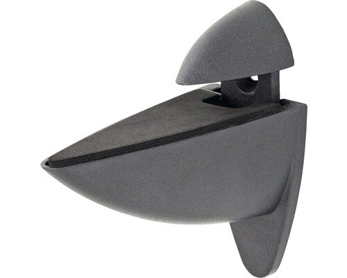 MetallClip Ara 2er Set verstellbar 6 -25 mm, anthrazit