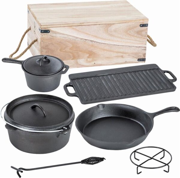 Dutch-Oven-Set 7-teilig