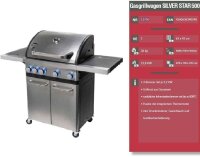 Luxus Grillwagen profiline 266