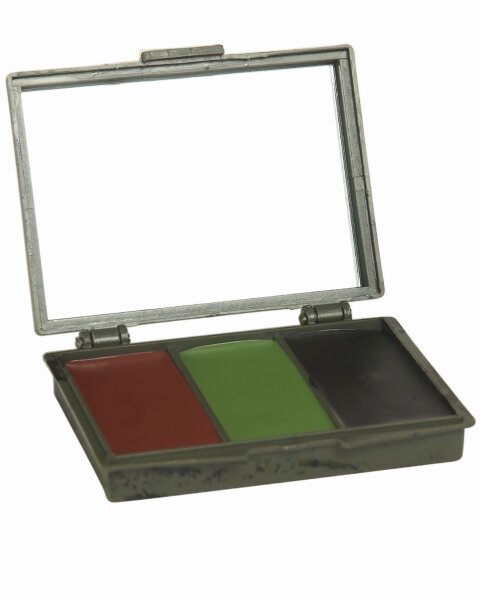 TARNSCHMINKSET 3 FARBEN MIT SPIEGEL W/L MIL-TEC
