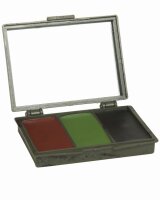 TARNSCHMINKSET 3 FARBEN MIT SPIEGEL W/L MIL-TEC