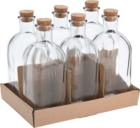 Flasche Glas 500ml mit Korken