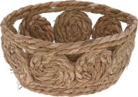 Korb Seegras groß Ø30cm Höhe 15cm