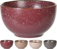 Schale Tonware 14x7x7,5cm ca. 0,6 Liter 4 Fb.