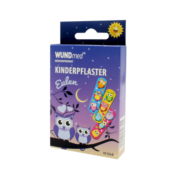 Kinderpflaster "Eulen" 10er