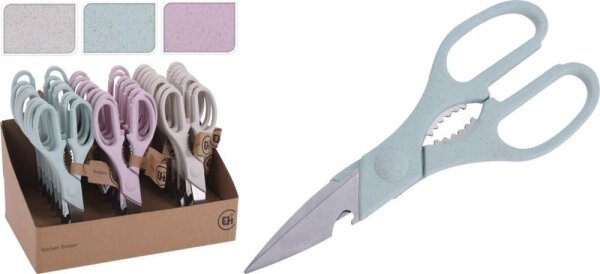 Haushaltschere 20cm 3Fb.sort.