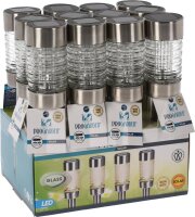 Solarleuchte LED Edelstahl 41,5cm