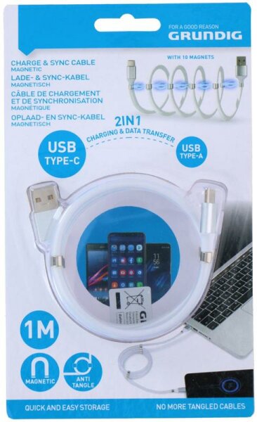 USB-C-Kabel 1m magnetisch
