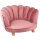 Haustier Sessel 61,5x52x33cm pink