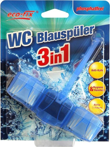 eco-fix WC Blauspüler 3in1 phosphatfrei 45g