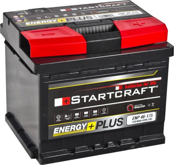 Starterbatterie 12V/45h 420A 207x175x175mm Energy Plus ENP46-175
