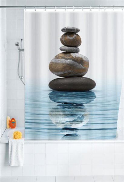 Duschvorhang 180x200cm Meditation Polyester