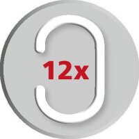 Duschvorhang 180x200cm Meditation Polyester