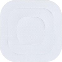 Antirutsch-Sticker 6er Square transparent
