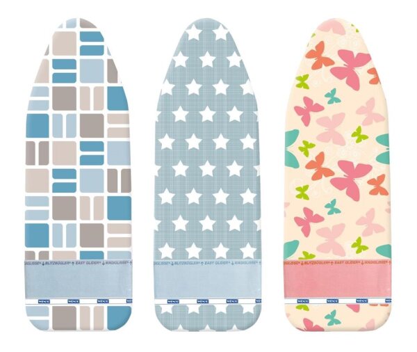 Bügeltischbezug Sprint Gr. L 125x46cm Blitzbügler-Zone, zufälliges Motiv