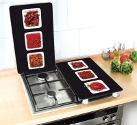 Glasabdeckplatten 2er Chili 30x52 cm