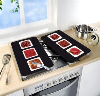 Glasabdeckplatten 2er Chili 30x52 cm