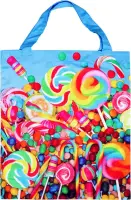 Einkaufstasche 36x42cm Microfaser beidseitig bedruckt...