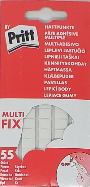 Haftpunkte 55er Pritt Multifix Klebepads