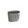 Blumentopf BOARDEE HOOK steingrau 19,4x21,2x13cm Kunststoff