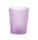 Blumentopf COUBI ORCHID violett transparent matt Höhe 14,7cm,Ø 12,5cm Kunststoff