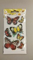 3D-Glitzersticker Schmetterling