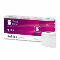 Toilettenpapier 8x150 Blatt 3lg. Satino prestige...