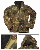 SOFTSHELL JACKE SCU 14 FLECKTARN Gr. M MIL-TEC