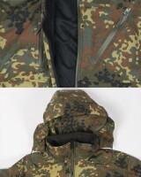 SOFTSHELL JACKE SCU 14 FLECKTARN Gr. M MIL-TEC