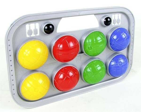 Boccia-Spiel Tragekorb+8 Kugeln+2 Zielkugeln SIMBA