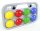 Boccia-Spiel Tragekorb+8 Kugeln+2 Zielkugeln SIMBA