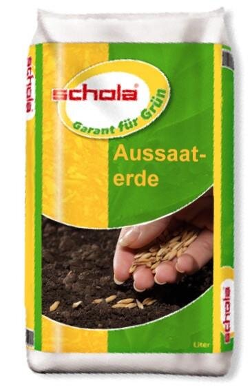 Anzucht-/Aussaaterde 20 Liter Schola