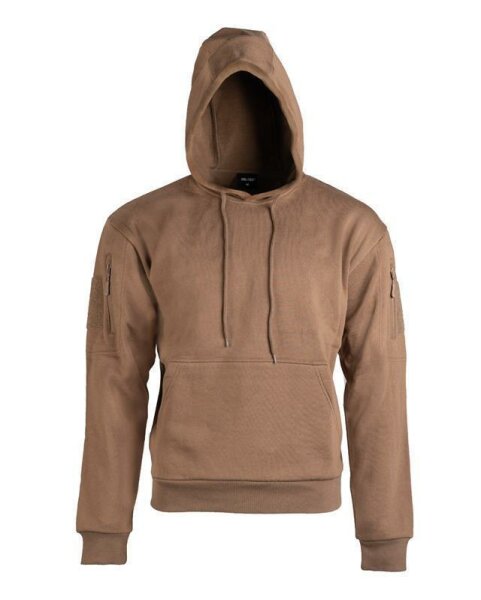 TACTICAL HOODIE DARK COYOTE Gr. M MIL-TEC