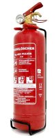 ABC Pulverfeuerlöscher 1kg tragbar, EN3-7 inkl. Wandhalterung