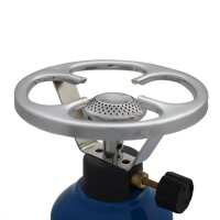 Campingkocher M190 Gaskocher Metall blau / grün