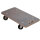 Transporthilfe Möbelroller Transportroller Rollbrett eckig 57x29cm bis 250kg MDF