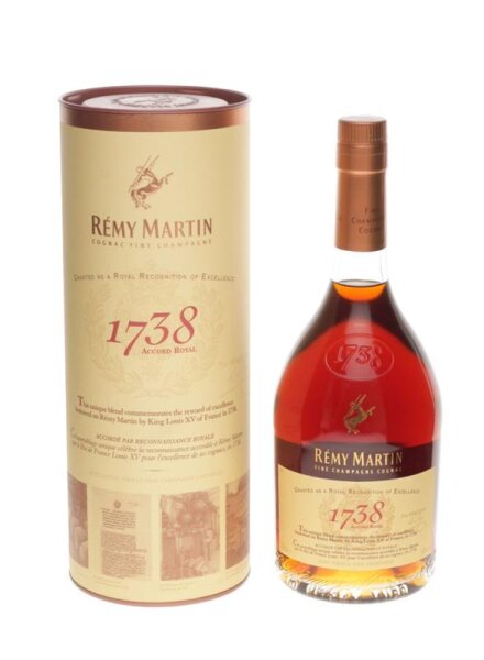 Remy Martin 1738 Accord Royal 0,7 Liter 40% Vol.