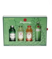 Tanqueray Gin Exploration Pack 4x0,05=0,2 Liter 43,25% Vol.