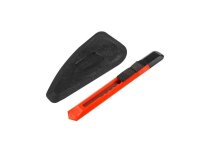 Folie Shadow Line gelocht Pack 4 schwarz